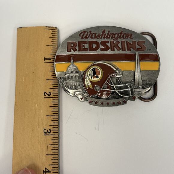 Vtg Washington Redskins Commanders 1993 Team NFL Siskiyou Belt Buckle Limited Ed - Picture 6 of 7